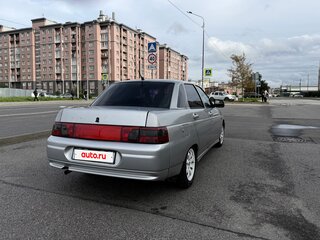 2006 Lada (ВАЗ) 2110, серебристый, 205000 рублей, вид 4