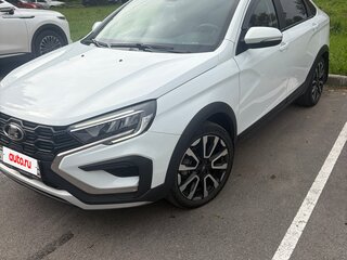 2023 Lada (ВАЗ) Vesta Cross I Рестайлинг (NG), белый, 1270000 рублей, вид 1
