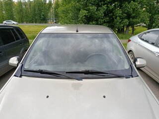 2011 Renault Logan I Рестайлинг, бежевый, 240000 рублей, вид 3
