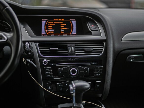 2012 Audi A4 IV (B8) Рестайлинг, чёрный, 1250000 рублей - вид 6