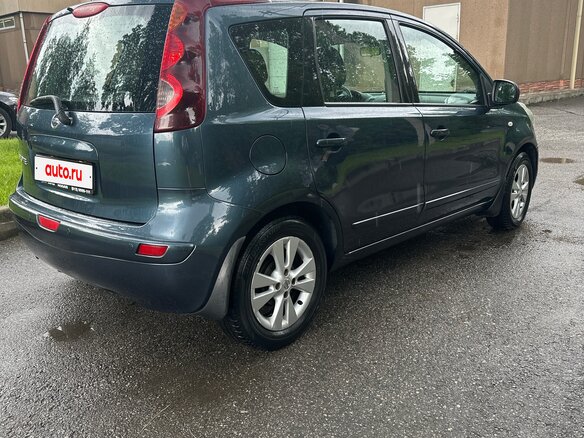 2013 Nissan Note I Рестайлинг, синий, 850000 рублей - вид 4