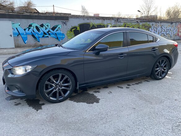 2015 Mazda 6 III (GJ), серый, 1500000 рублей - вид 9