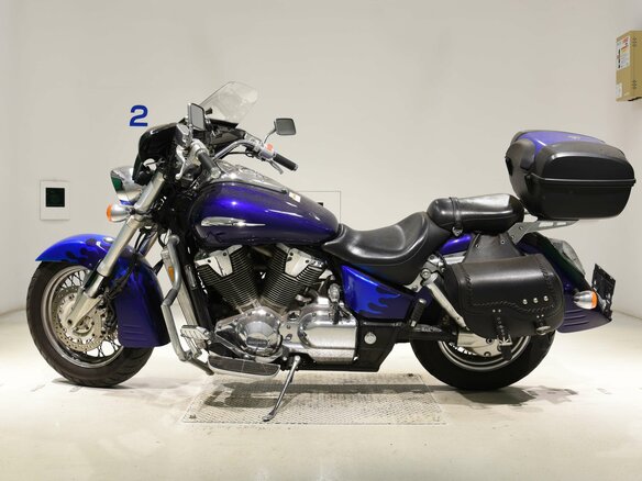 2003 Honda VTX 1800, синий, 760000 рублей - вид 2
