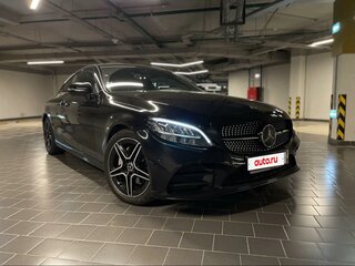 2019 Mercedes-Benz C-Класс 200 IV (W205) Рестайлинг, чёрный, 3600000 рублей, вид 2