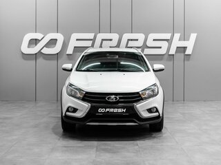 2019 Lada (ВАЗ) Vesta SW Cross I, белый, 990000 рублей, вид 3