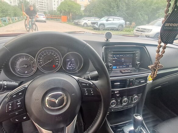 2012 Mazda 6 III (GJ), красный, 1300000 рублей - вид 6