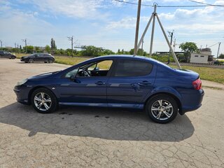 2007 Peugeot 407, синий, 530000 рублей, вид 3