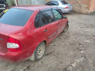 2008 Lada (ВАЗ) Kalina I, серебристый, 165000 рублей, вид 3
