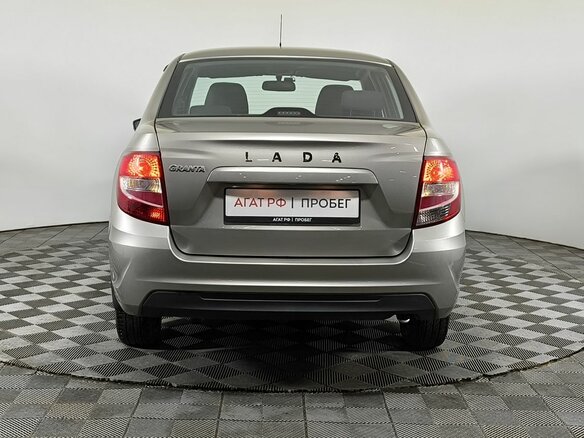 2022 Lada (ВАЗ) Granta I Рестайлинг, серый, 670000 рублей - вид 4