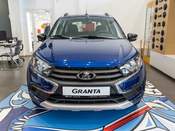 2026 Lada (ВАЗ) Granta Cross I Рестайлинг, синий - вид 1