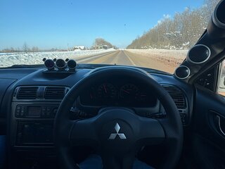 1999 Mitsubishi Legnum, чёрный, 895000 рублей, вид 4