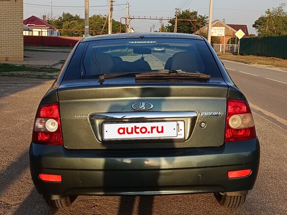 2009 Lada (ВАЗ) Priora I, зелёный, 365000 рублей - вид 2