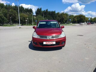 2008 Nissan Tiida I, красный, 595000 рублей, вид 3