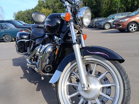 2000 Honda VT 1100, чёрный, 630000 рублей, вид 1