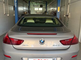 2015 BMW 6 серии 640i xDrive III (F06/F13/F12) Рестайлинг, серебристый, 3245000 рублей, вид 5