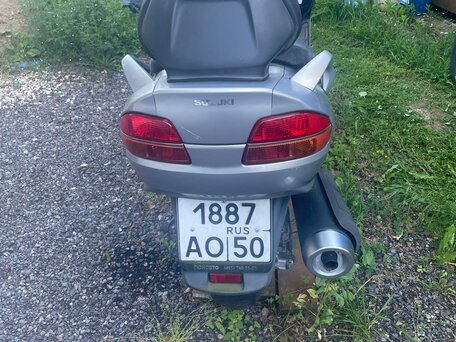2002 Suzuki Burgman (SkyWave) 650, серебристый, 349999 рублей, вид 4