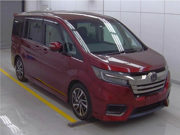 2018 Honda Stepwgn Spada V Рестайлинг, красный, 2750000 рублей - вид 5