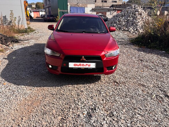 2008 Mitsubishi Lancer X, красный, 600000 рублей - вид 2