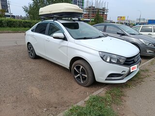 2020 Lada (ВАЗ) Vesta CNG I, белый, 800000 рублей, вид 3