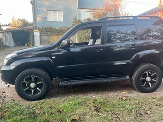 2003 Toyota Land Cruiser Prado 4-speed 120 Series, чёрный, 1460000 рублей, вид 4