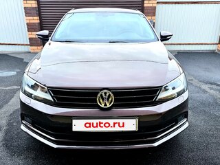 2015 Volkswagen Jetta VI Рестайлинг, коричневый, 1350000 рублей, вид 2