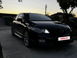 2007 Honda Civic VIII, чёрный, 750000 рублей, вид 2