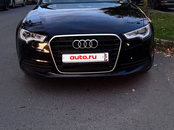2014 Audi A6 IV (C7), чёрный, 1500000 рублей - вид 2