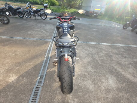 2014 Yamaha MT-09 (FZ-09), фиолетовый, 630000 рублей, вид 4