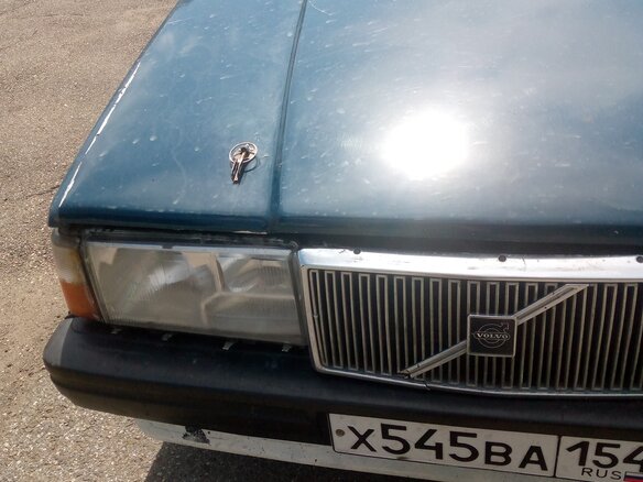 1991 Volvo 740, синий, 150000 рублей - вид 2