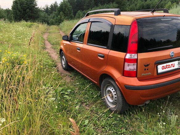 2007 Fiat Panda II, оранжевый - вид 5
