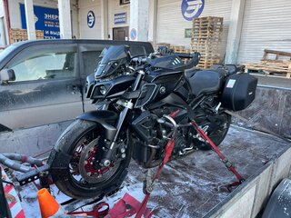 2017 Yamaha MT-10, чёрный, 1500000 рублей, вид 1