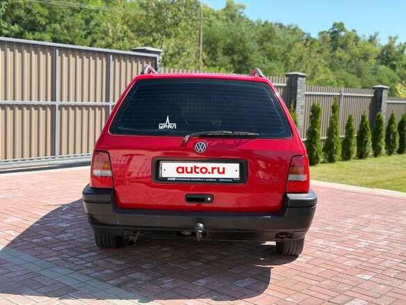 1995 Volkswagen Golf III, красный, 250000 рублей - вид 5