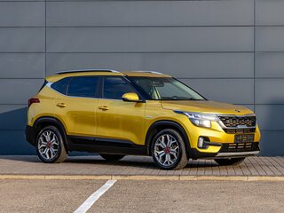 2020 Kia Seltos I, жёлтый, 2320000 рублей, вид 3