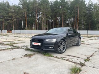 2013 Audi A4 IV (B8) Рестайлинг, чёрный, 1250000 рублей, вид 1