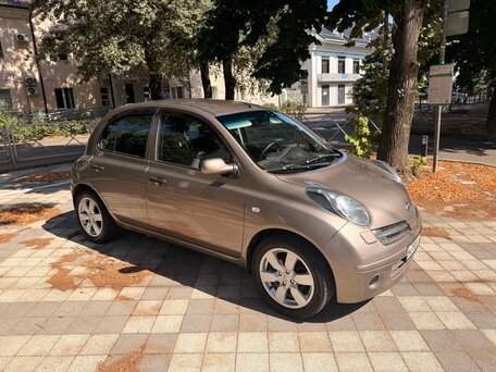 2005 Nissan Micra III (K12), бежевый, 475000 рублей, вид 4