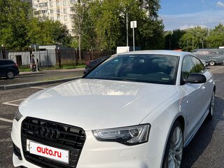 2016 Audi A5 I (8T) Рестайлинг, белый, 2200000 рублей, вид 4