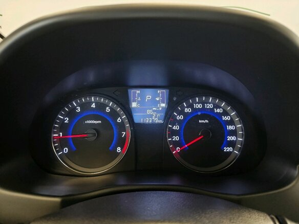 2014 Hyundai Solaris I Рестайлинг, белый - вид 5