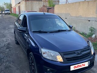 2015 Lada (ВАЗ) Granta I, синий, 750000 рублей, вид 2
