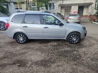 2018 Lada (ВАЗ) Kalina II, серебристый, 695000 рублей, вид 4