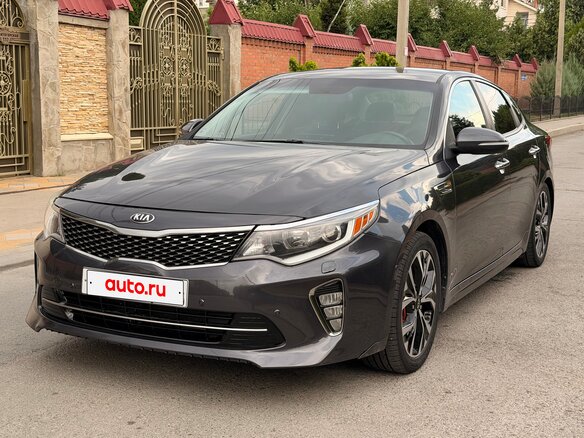 2017 Kia Optima IV, серый