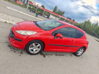 2009 Peugeot 207 I Рестайлинг, красный, 350000 рублей, вид 2