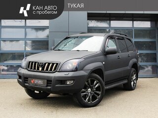 2006 Toyota Land Cruiser Prado 5-speed 120 Series, чёрный, 1158000 рублей, вид 1
