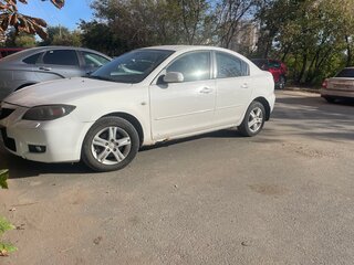 2008 Mazda 3 I (BK) Рестайлинг, белый, 399000 рублей, вид 1