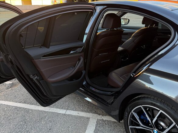 2022 BMW 5 серии 530i VII (G30/G31/G38) Рестайлинг, серый - вид 11