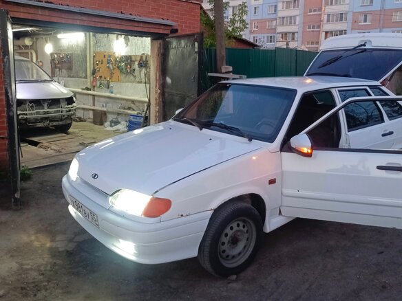 2012 Lada (ВАЗ) 2114, белый, 185000 рублей - вид 6