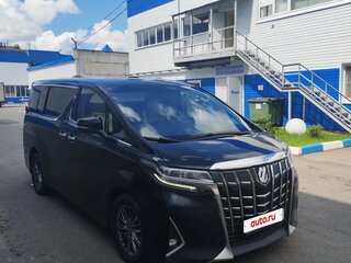 2019 Toyota Alphard III Рестайлинг, чёрный, 3500000 рублей, вид 2