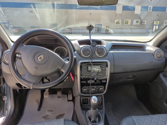 2013 Renault Duster I, синий, 760000 рублей - вид 9