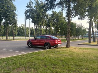 2015 Mercedes-Benz GLE Coupe 450 AMG I (C292), красный, 3000000 рублей, вид 1
