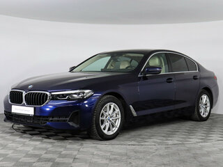 2021 BMW 5 серии 530d VII (G30/G31/G38) Рестайлинг, синий, 4000000 рублей, вид 1