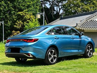 2022 Geely Emgrand L I, голубой, 879000 рублей, вид 4